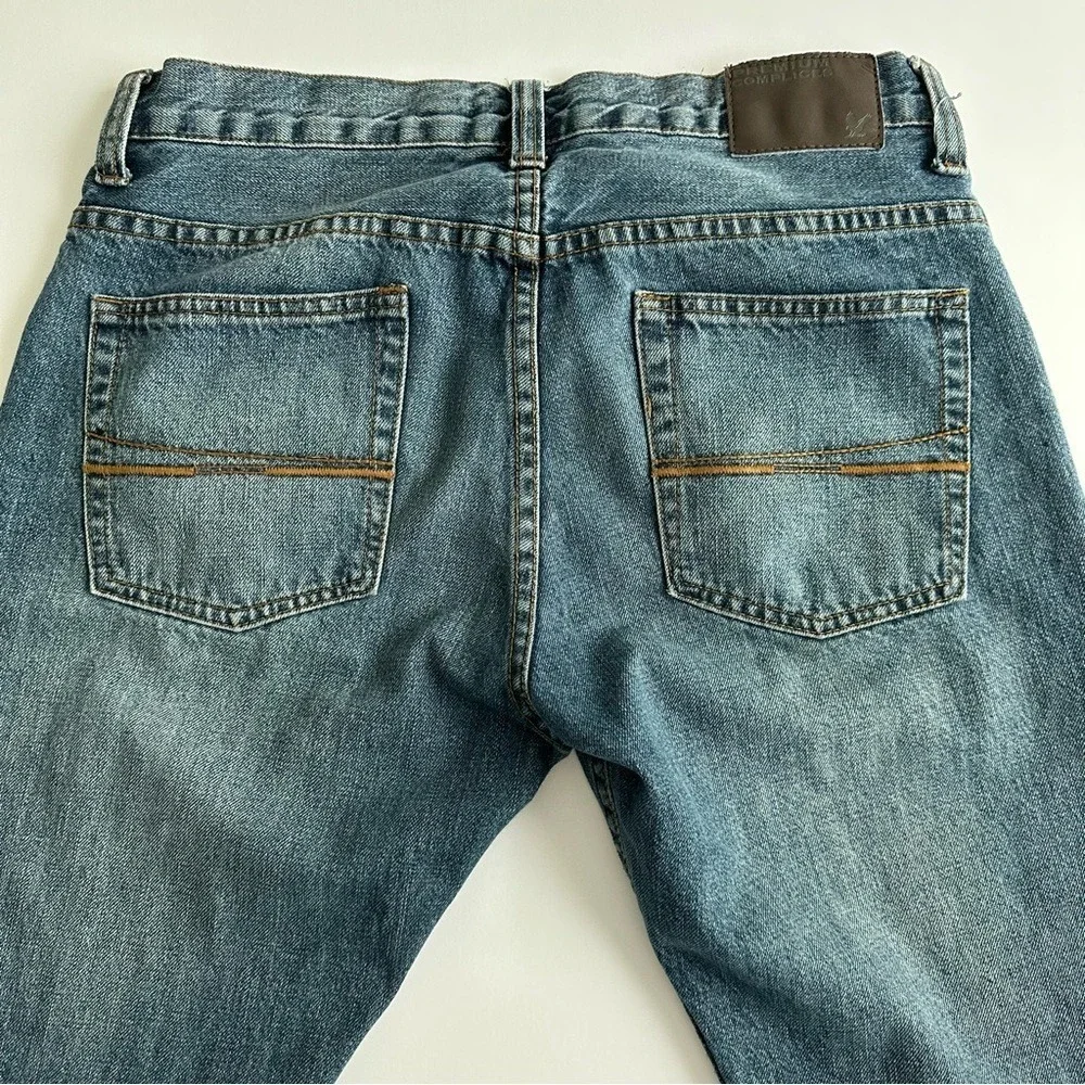 Complices‎ Eagle Mens Straight Leg Jeans Medium Wash Size 42 (34x32)